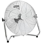 Oypla Electrical 18" Chrome 3 Speed Free Standing Gym Fan