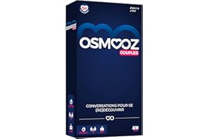 ATM GAMING JUDUKU Jeu Couple - OSMOOZ Couple - 180 Cartes fabriquées en France - Jeux de société – Cadeau Femme ou Homme – Idée Cadeau Couple idéal – Cadeau Femme & Homme - Jeu de société