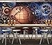 Produktbild Lxsart Vintage Fototapete 3D Wand Mechanisches Getriebe Wein Wohnzimmer Tapete Seidentuch Ktv Hintergrund Tapeten-350Cmx245Cm