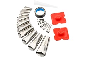 GOTRUST 20Stücke Dichtungsfinisher Kit Edelstahl Dichtungsdüse Mächtiger Dichtungsfinisher Verschiedene Größen Dichtungsdüsenapplikator Dichtungswerkzeug für das Badezimmerfenster in der Küche