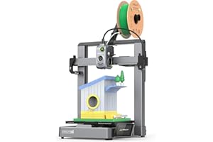 Creality Hi (A) Imprimante 3D, Impression Multicolore (16 Couleurs Max., Nécessite CFS), 500 mm/s Haute Vitesse, Mise à Niveau Automatique, Pré-assemblée à 95%, Dimensions d'impression 260x260x300mm