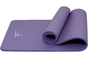 Fitem NBR - Alfombra de suelo ultragruesa de espuma confort de alta densidad, 183 x 60 x 1,5 cm o 1 cm, para gimnasio, yoga, deporte, gimnasia, fitness, pilates, musculación, correa de transporte