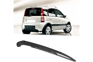 OUKENS Limpiaparabrisas Trasero De Coche, Brazo De Limpiaparabrisas Trasero, Juego De Cuchillas 46835901, Repuesto Para Panda 169 2003-2012
