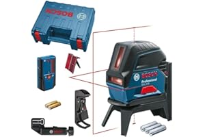 Bosch Professional Livella Laser Combinata, LR6, in Custodia Protettiva