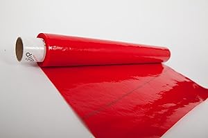 NRS Healthcare - Rollo de material antiadherente Dycem, color rojo