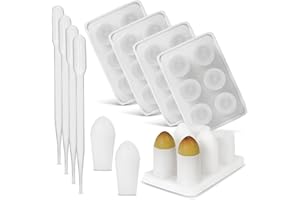HOXYCOM Kit de Moules à Suppositoires – Fabriqué en France, Taille (2 ML), Moule à Suppositoires Réutilisable – 4 plateaux 2 ML
