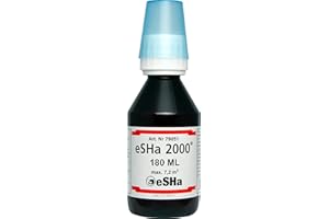 ESHA LABS eSHa 2000 – Breitbandheilmittel gegen Verpilzungen, Flossenfäule und bakterielle Krankheiten - 180 ml