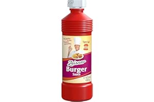 Zeisner Burger Sauce mit Gurken & Zwiebeln – milde Würzung, ohne künstliche Aromastoffe, perfekt für Burger & Grillgerichte, 425 ml