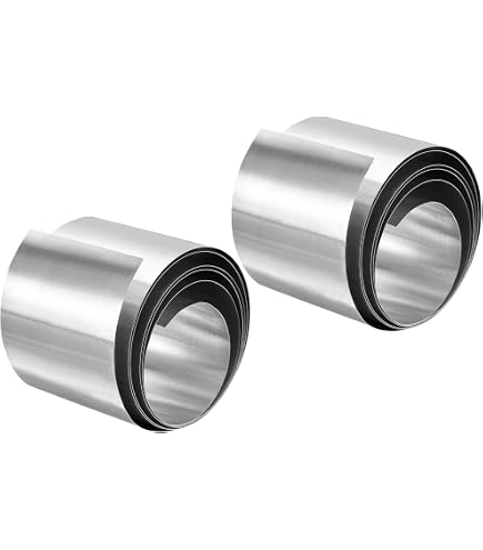 Produktbild von 304 Edelstahl-Folienrolle – 0,4 X 20 Mm, 1 M Lang, Poliert, Für DIY, Dächer, Industrie & Bastelarbeiten