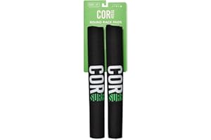 COR Surf Cojines Redondos para portaequipajes de Techo Almohadillas de Barra Transversal Redondas para Tablas de Surf, longboards, Sup, paddleboards o Kayak