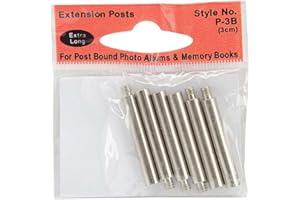 EK SUCCESS Pioneer Extra Long Extension Posts for all Post Bound Albums, 6-Posts (1)