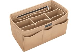 Ropch Sac à main en feutre avec poches multiples