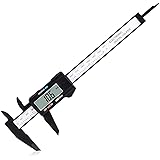 Digital Caliper, Adoric 0-6" Calipers Measuring Tool - Electronic Micrometer Caliper with Large LCD Screen, Auto-off Feature,