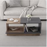 Inarch Dizayn Concept Orta Sehpa Antrasit/Kilim