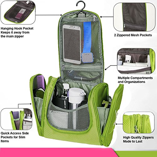 Bago Kulturbeutel / Dusch-Tasche für Reisen, Pflegeprodukte, Makeup und mehr - 3