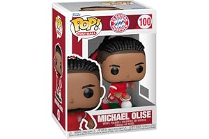 Funko Pop! Fotboll: FC Bayern München – Michael Olise | Officiella varor, vinylfigur för hyllskärm, presentidé för fans och samlare
