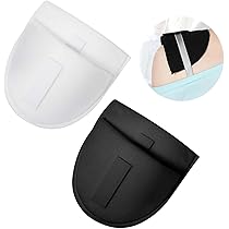 4 Paia Spalline Imbottite In Spugna - Per Abiti, Giacche, Bianco E Nero, Morbide E Lavabili