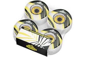 Crandon Pack de 4 Ruedas Profesionales para Skateboard/Skate/Monopatín/Patinetes 52 mm x 32 mm dureza (100A)
