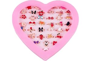 Home Smart Jewelry Set For Kids queen Kids Cartoon Adjustable Rings Jewelry for Girl Gift Party Favors Pretend Play Rings Birthday Gift For girl