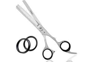 SAKKAL Professionelle Haarschere, zum Ausdünnen, Effilieren, Friseurschere, professionelle Haarschneider, Premium-Qualität, 6,5 Zoll Geräte und Styling-Werkzeuge, für Frauen und Männer, Salon, Kamm