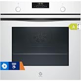 Balay, Aqualisis, 3HB5131B3 Multifunction Oven, Black Glass | Cleaning your oven is as easy as pouring a glass of water with