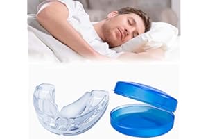 ATUIO Schnarchstopper, Anti-Schnarchschiene Mundstück, Effektiv Aufbissschienen Beißschiene Nacht Gegen Zähneknirschen und Schnarchen Männer und Frauen