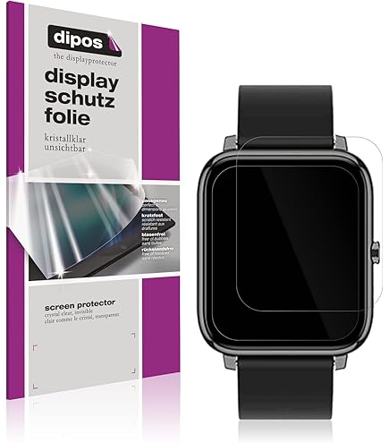 Pellicola Protettiva per Huami Amazfit Bip S Protezione opaco Vetro Flessibile