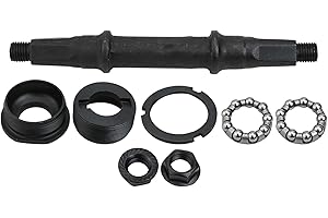 BESSHEPPLO Kit complet d'axe de pédalier carré pour vélo avec éléments clés