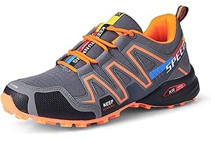 WYUKN Zapatillas de Ciclismo MTB ， 2021 Hombres Mujeres Zapatillas de Bicicleta de montaña Transpirables con Bloqueo automático,D1-40EU