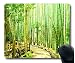 Produktbild SUN VIGOR Bamboo Forest Japan Kamakura Mouse Pad Oblong Shaped Natural Eco Rubber Design Durable Mouse Mat Computer Accessories Gaming Mouse Pads For Gift