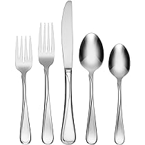 Oneida Flight 45-Piece Stainless-Steel Flatware Set, Service for 8