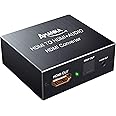 AMANKA HDMI Audio Extractor, Convertisseur HDMI Optique 4Kx2K Extracteur Audio HDMI pour PS3 Xbox HD DVD PS4 Sky HD Plasma Bl