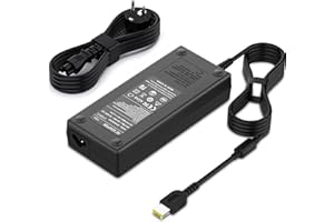 Jippofu Alimentatore 135W Caricabatterie Compatibile con Lenovo Ideapad Legion Y40 Y50-70 Y50-80 Z710 Y700 Y520 Thinkpad T440p T450p T540 T540p T470p T460p T530 T560 W540 P50 ADL135NDC3A Caricatore