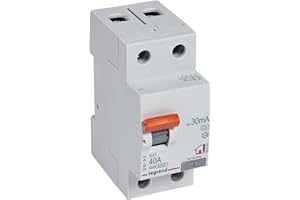Interruptor Diferencial Superinmunizado Legrand 402060 RX3 para vivienda 2 polos 40 A 30ma