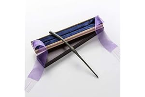 Bias&Belief Baguette De Magicien De Bellatrix Lestrange,Baguette D'accessoires De Cosplay,Baguette Magique De Noyau en Métal - Parfait pour Le Cosplay,Les Déguisements Ou La Décoration