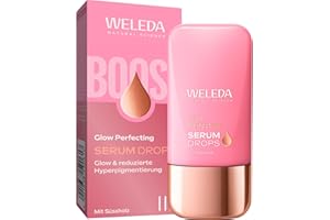 ‎WELEDA WELEDA Bio Glow Perfecting Serum Drops – Strahlender Naturkosmetik Booster Drops mit Süßholz - Glow und perfektioniertes Hautbild für einen ebenmäßigen Teint (vegan, 30ml)