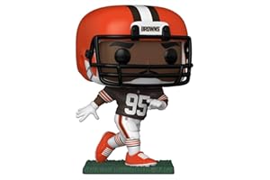 Funko Pop! NFL: Browns - Myles Garrett - (Home Uniform) - Vinyl-Sammelfigur - Geschenkidee - Offizielle Handelswaren - Spielzeug Für Kinder und Erwachsene - Sports Fans - Modellfigur Für Sammler