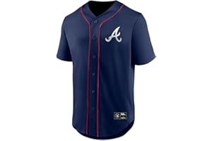 Fanatics Atlanta Braves MLB Supporters Mesh Jersey Shirt