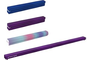 SPORTNOW Poutre Gymnastique Pliable en Velours, Poutre d'équilibre avec Fond antidérapant, équipement d'entraînement de Gymnastique pour Adolescents et Adultes