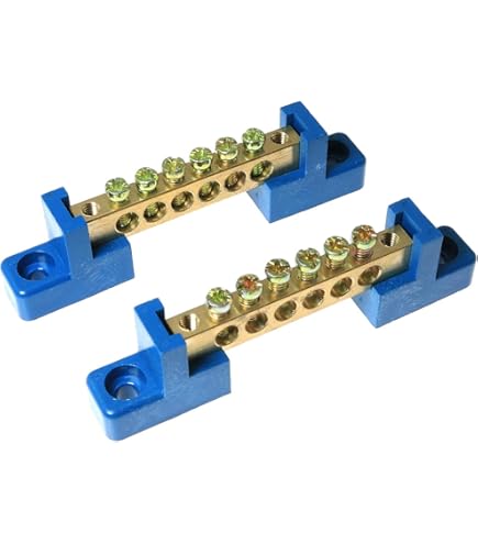 Copper Ground Busbar Kit, Grounding Bar - Volda