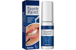 GNAUMORE Pintura Dental,Pintura Blanqueadora de Dientes,Gel Blanqueador de Dientes,Gel Instantánea Para Blanquear Elimina Las Manchas de Los Dientes y Refresca el Aliento