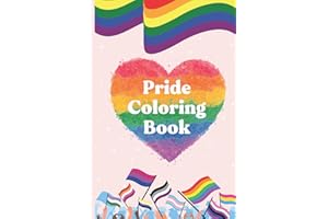Pride Coloring Book, We Are All Equal: LGBT Rainbow Pride Flag Journal, Notebook, for LGBTQ+ identity Pride, Gay, Lesbian, Bisexual, Queer, Trans, ... Pages, 6"x9" Soft Cover, Matte Finish