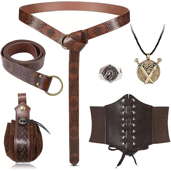 Brassards Steampunk Vintage En Cuir PU - Garde-Bras Chevalier Médiéval