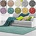 Produktbild Shaggy Teppich Bali | weicher Hochflor Teppich für Wohnzimmer, Schlafzimmer und Kinderzimmer | mit GUT-Siegel | verschiedene Größen | viele moderne Farben (200 x 300 cm, türkis)