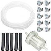 Pulchra Kit de línea de combustible para calentador diésel, 17 unidades, tubo de calentador de aire para estacionamiento, man