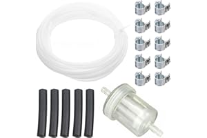 Pulchra 17PCS Diesel Heater Fuel Line Kit Car Air Parking Heater Tube Fuel Hose Line Pipe Filter for Webasto Eberspacher Replacement
