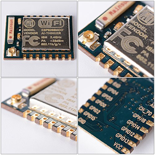 XCSOURCE 1x ESP8266 Esp-07 Serieller Anschluss W-LAN Empfänger Kabelloses Modul LWIP AP+STA TE221 - 4