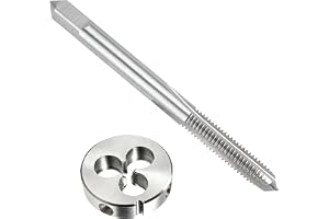 CduraZeno M5X0,5 tapp- och formset, höger hand | M5X0,5 gängtapp och matris set höger hand, 1 st höghastighetsstål rak flöjtkran, 1 st legeringsverktyg stål rund form