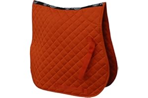Rhinegold Tapis de Selle matelassé en Coton.
