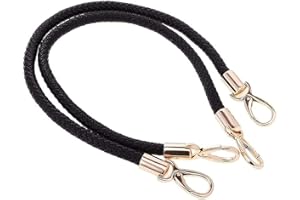 BASEOW Dingzing Handtaschen Ersatzgriff, 2 Stück 60 cm Taschenbügel Handtasche Riemen Ersatz Griff Schultergurte Lederriemen Diy Taschenzubehör Schultergurt Taschengurt (a)